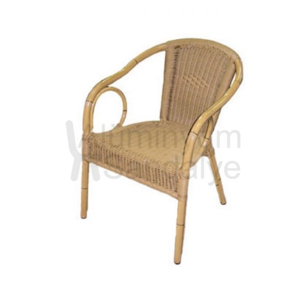 Bambu Alimunyum Sandalye Alg08